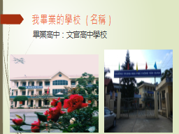 我畢業的學校 (名稱)